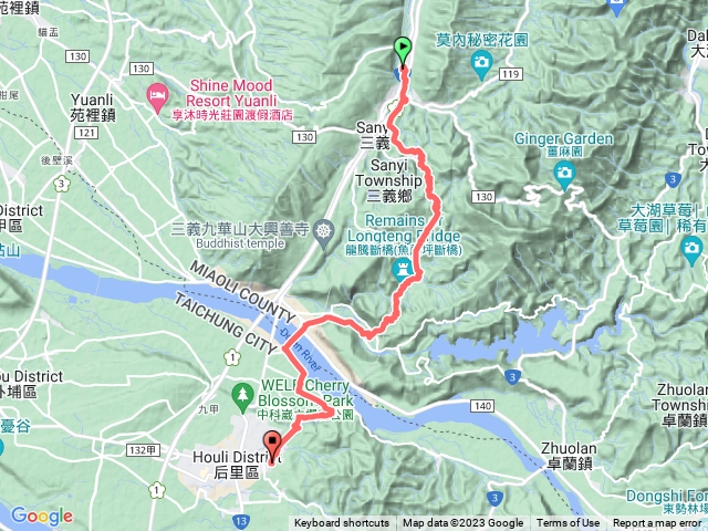 分段徒步環島台中至三義D2 三義-后里