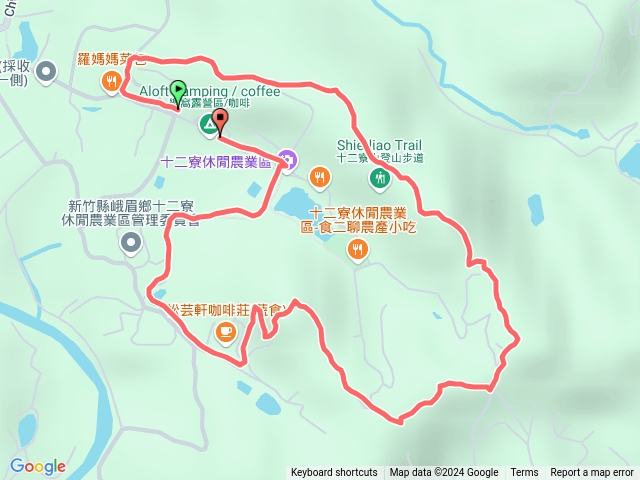 二號到七號登山口