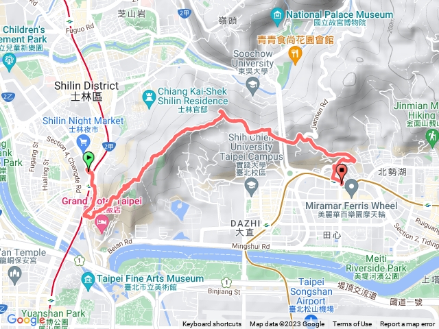 劍潭站到劍南站