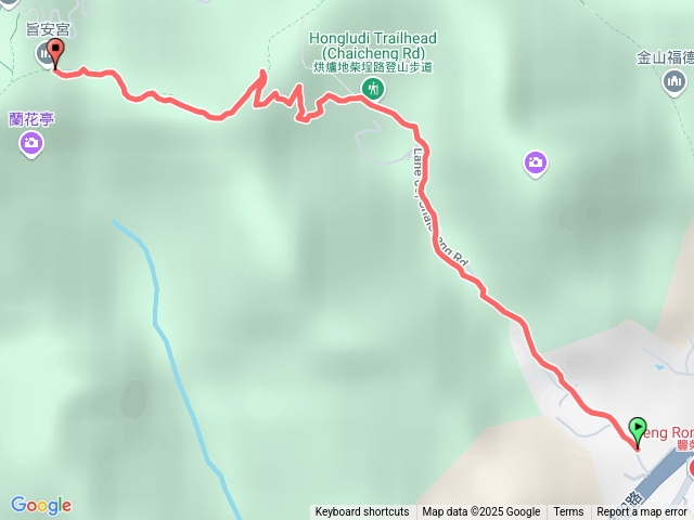 烘爐地柴埕路登山步道