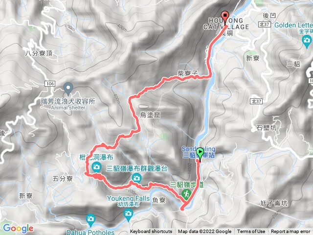 三貂嶺越嶺猴硐