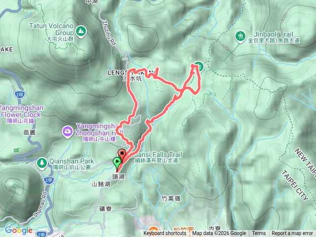 2026412（日）絹絲瀑布（菁山）上擎天崗經冷水坑人車分道回絹絲瀑布登山口預覽圖