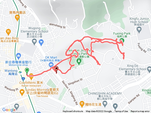 文山森林公園步道1110416