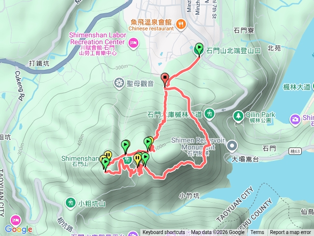 景春上，環湖下❤️石門山