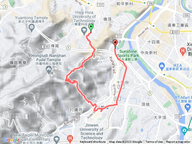 1120423南勢角十烘爐地登山步道十柴程路60巷