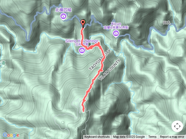 四稜步道上北橫稜山 202503261740預覽圖