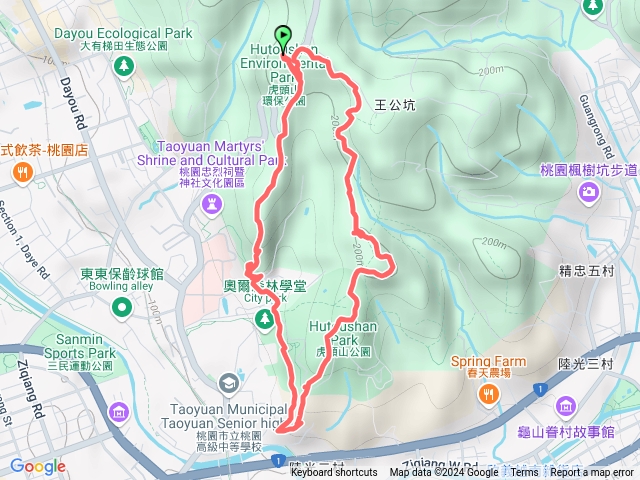 三分山五分山虎頭山步道