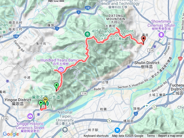 2024/12/23 鶯樹縱走(實際耗時4:42)預覽圖