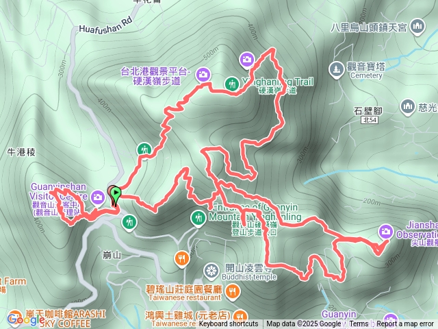 20251207-肉腳來去-觀音山（19+2）連峰-第38刷-風櫃斗湖停車場起登預覽圖
