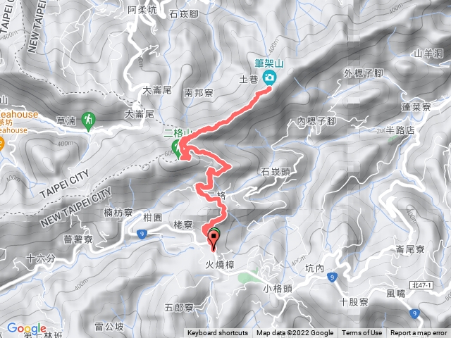 石碇 筆架山＋二格山（二格公園起登）