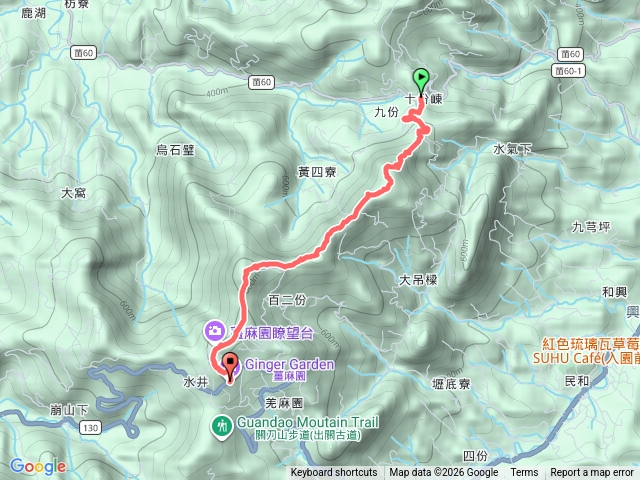 樟之細路之出關古道十分崠段 RSA49 十分崠涼亭～薑麻園預覽圖
