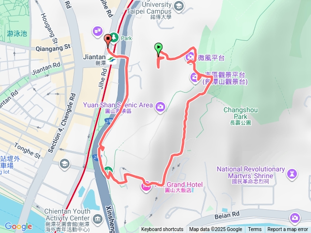 劍潭山微風平台預覽圖