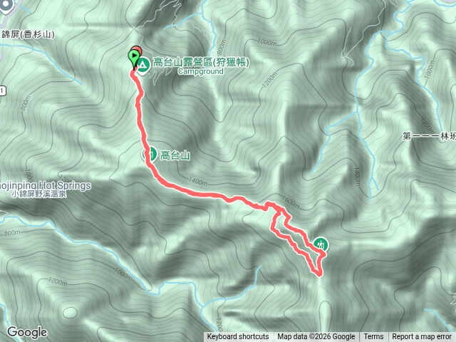 高島縱走二刷(第三登山口)預覽圖