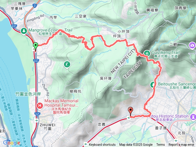 八勢古道 小坪頂東峰 貴子坑西峰