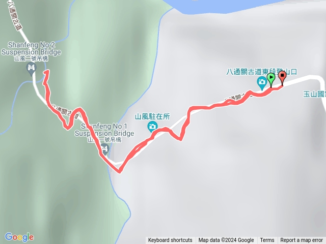 瓦拉米步道東段到山風瀑布預覽圖