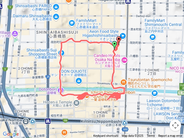 日本大阪夜遊 道頓堀--心齋橋