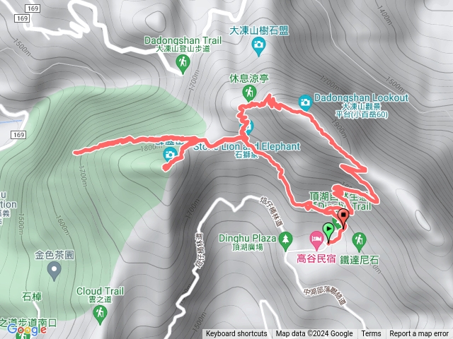 113.8.4頂湖大凍山、霹靂山、回頭嶺