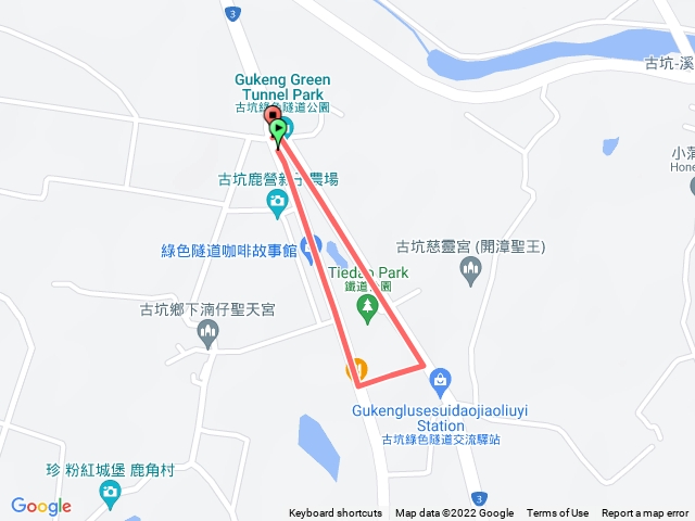 雲林古坑綠色隧道