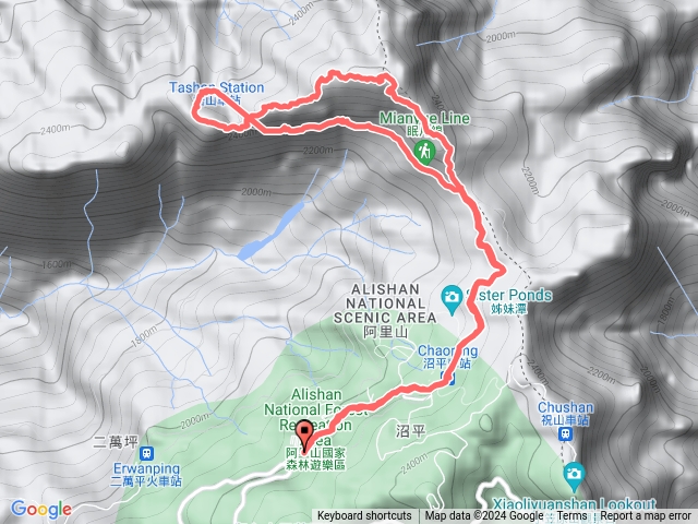 大塔山探勘大塔山最高峰(光頭兄) O繞順走大塔山西峰艱難路線下溪谷 2024年8月11日