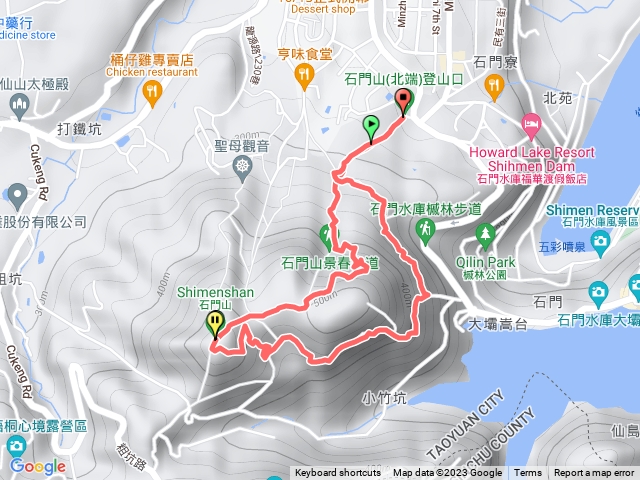 石門山北端入口