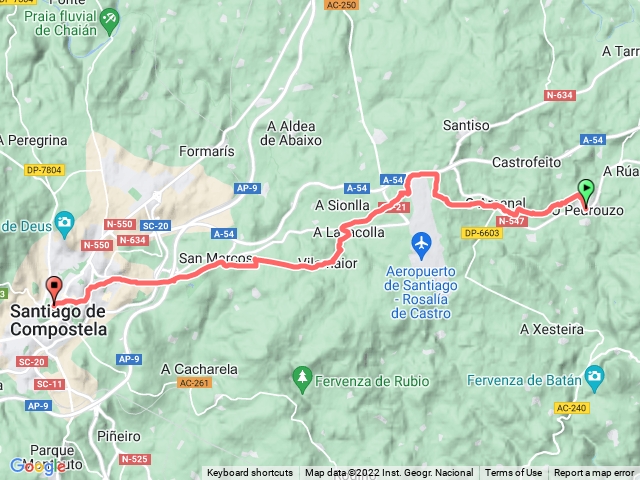 西班牙朝聖之路-法國之路-S33: O Pedrouzo - Santiago de Compostela預覽圖