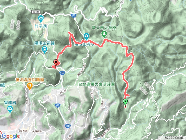 坪頂古圳步道 荷蘭古道 頂山石梯嶺步道 七星山