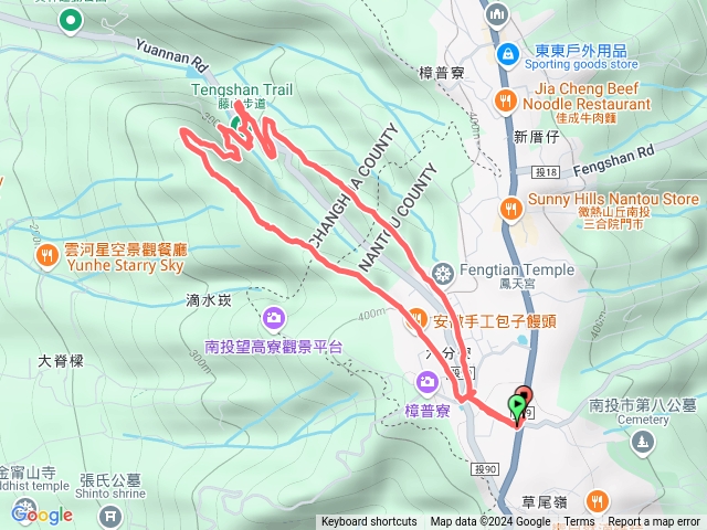 藤山步道臥龍破坡O形預覽圖