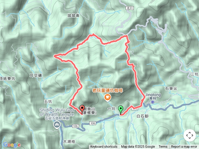 2025-02-16 菁桐古道～851峰～石底觀音山～觀音山寺O繞