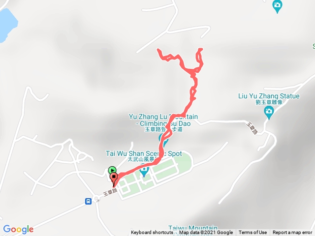 金門太武山玉章路0.2 南風隙古道來回