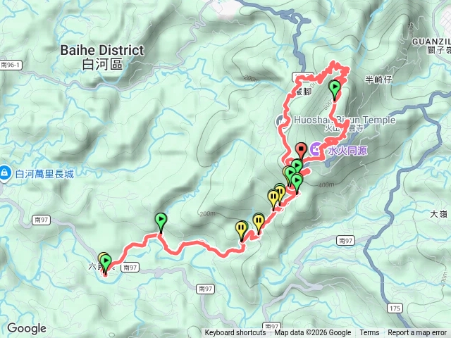 枕頭山步道，古香路預覽圖