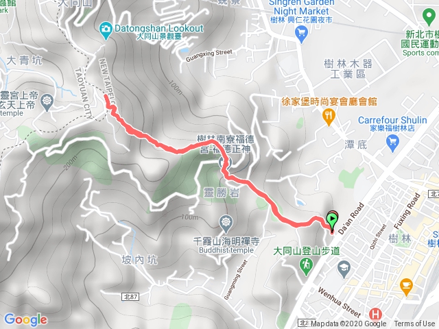 20201027夜登青龍嶺