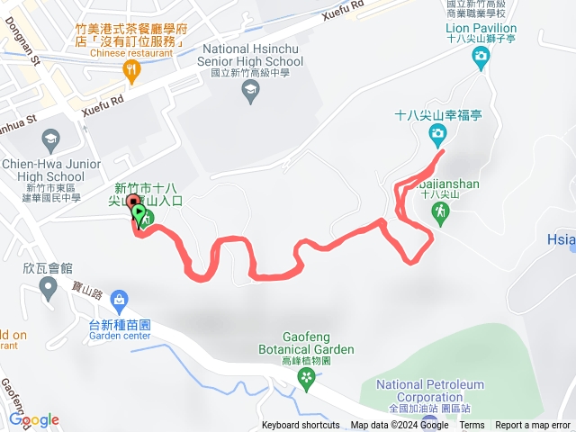 爬十八尖山含超慢跑