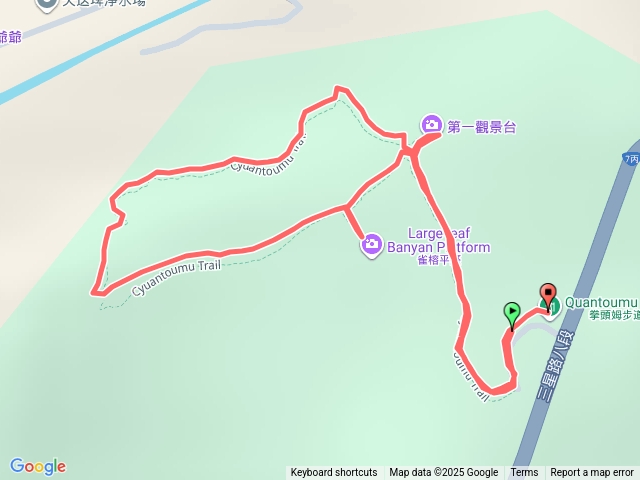 宜蘭三星拳頭姆自然步道來回預覽圖