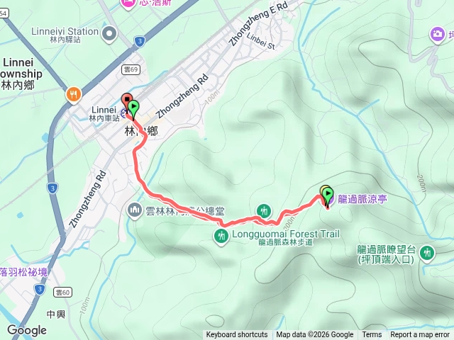 龍過脈登山口到第二涼亭預覽圖