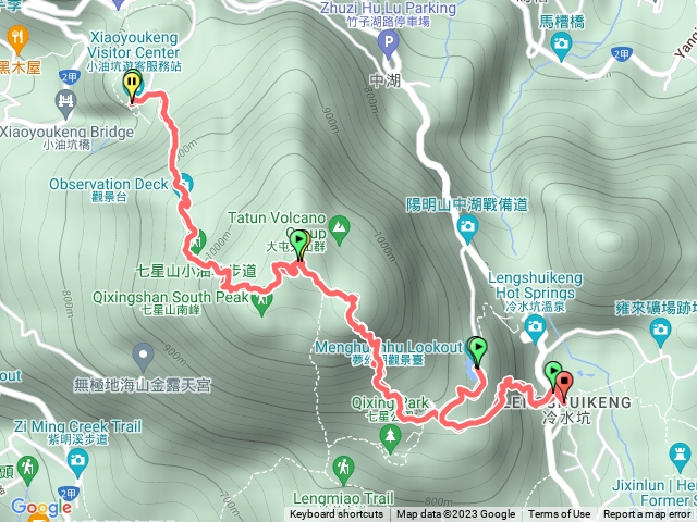 七星山二進二出