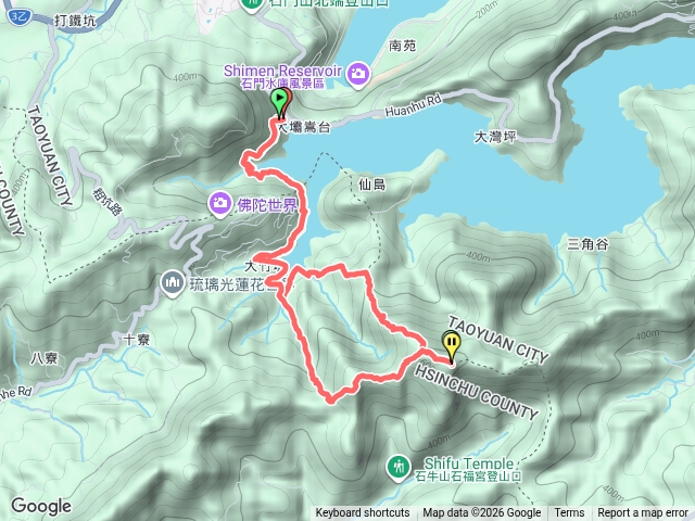 石門壩頂出發石牛山預覽圖