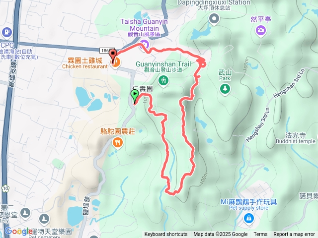 高雄大社觀音山立山長野山預覽圖