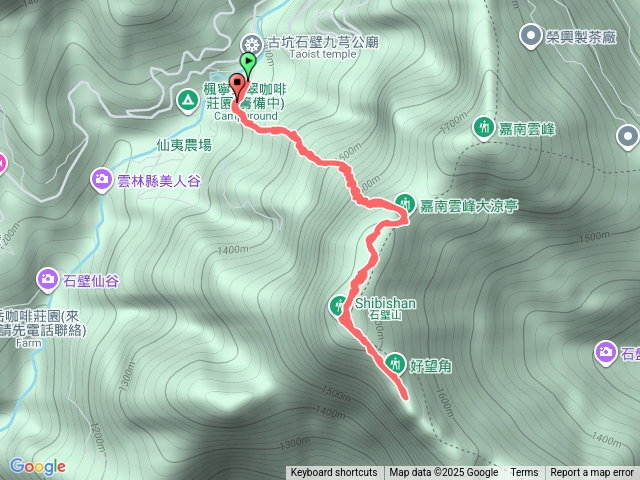 石壁山（小百岳）好望角預覽圖