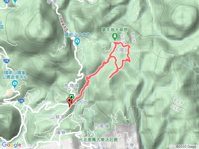 魚路古道南段/竹篙山/擎天崗環型步道
