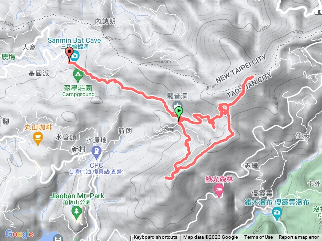 2023.4.8.金牌縱走路線觀音洞停車場➡️金平山➡️牌子山➡️觀音洞步道➡️蝙蝠洞停車場