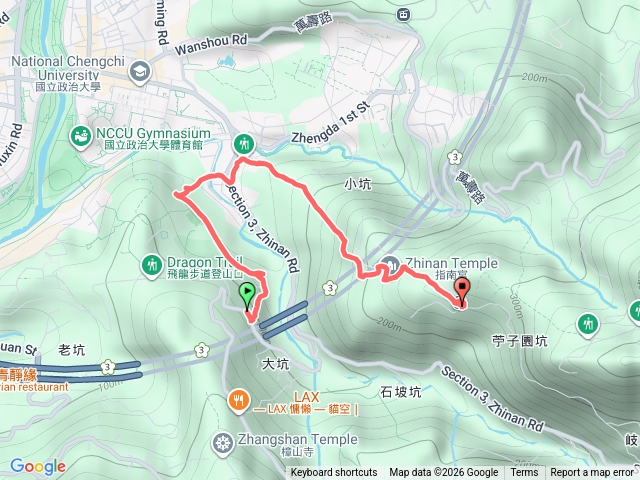 貓空樟樹步道往指南宮步道預覽圖