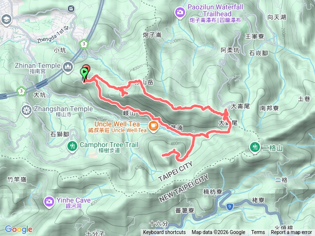 猴山岳連走貓空圓山預覽圖