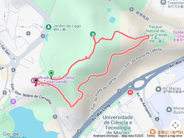 大潭山步行徑(氹仔最高點)預覽圖