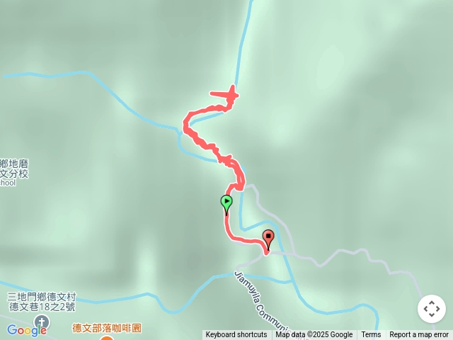 霧台德文 迴旋谷