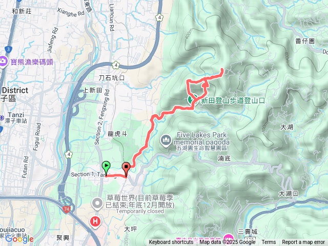 小百岳新田步道
