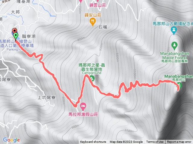 小百岳#037 馬那邦山