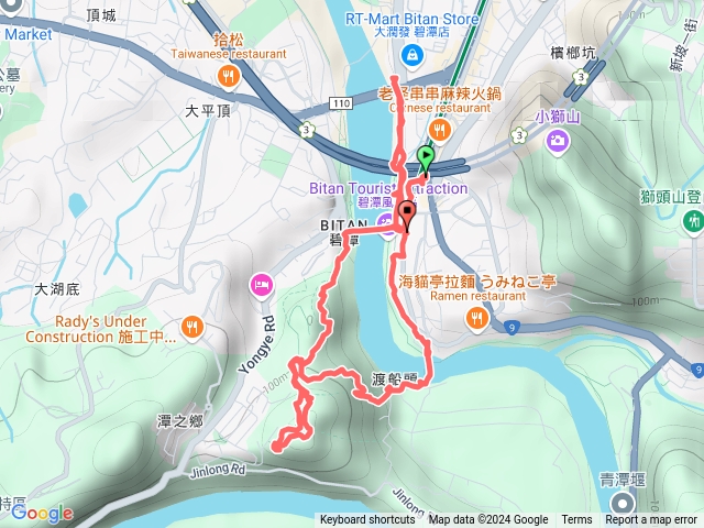 碧潭和美山步道預覽圖