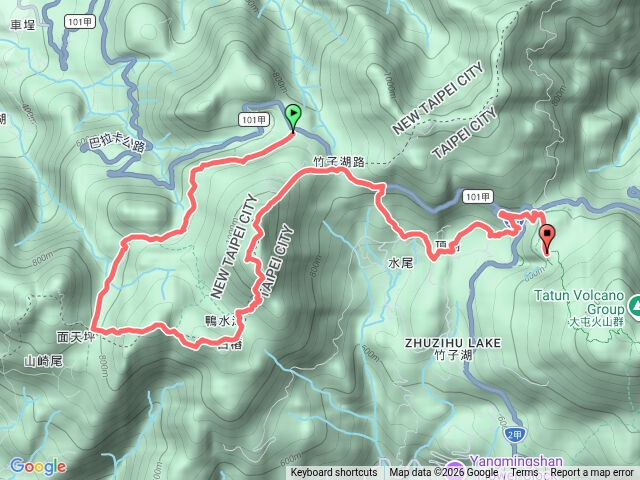 臺北大縱走第2段預覽圖