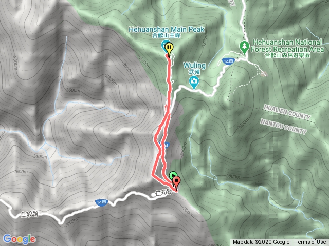 合歡山主峰+南峰