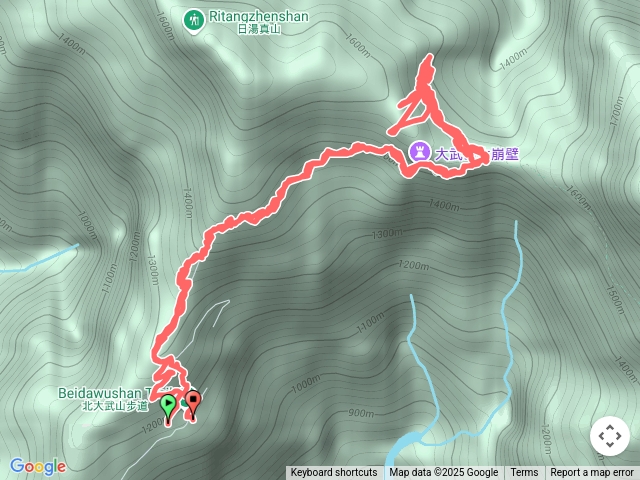 N刷北大武新登山口至舊登山口